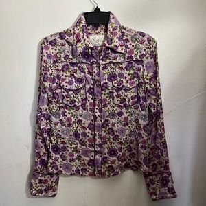 India 100% Sparkle Cotton Blouse !